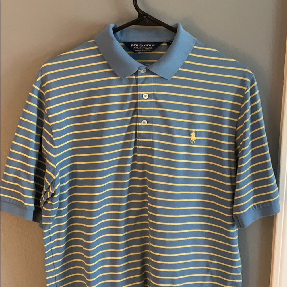 Blue/Yellow Polo GOLF Shirt